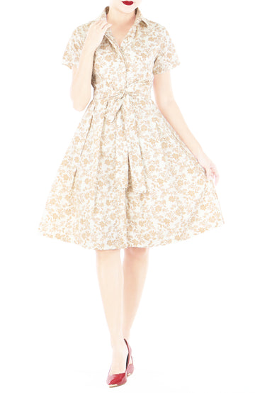 Peaceful Prairie Anna Shirtdress